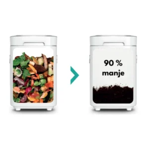 Reencle kućni komposter reducira ubačenu količinu otpada od hrane za 90%