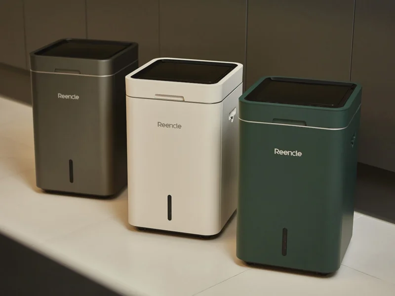 Grey Reencle Schwerkraft-Heimkomposter für die Heimkompostierung ohne Papiertüten