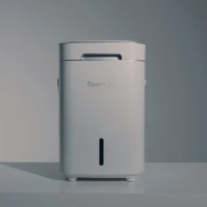 Bijeli Reencle Prime kućni komposter – pogled sprijeda